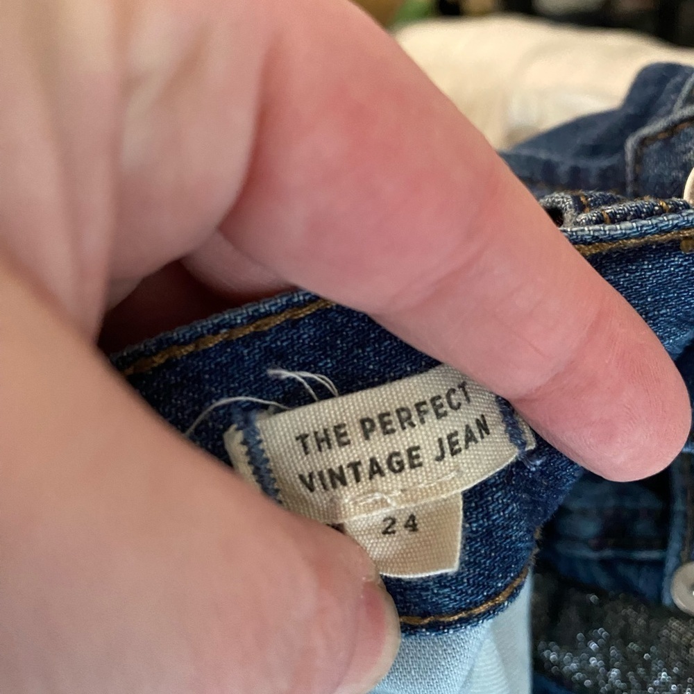 Madewell 24 High Rise Vintage Denim Mom Jeans - Picture 12 of 15